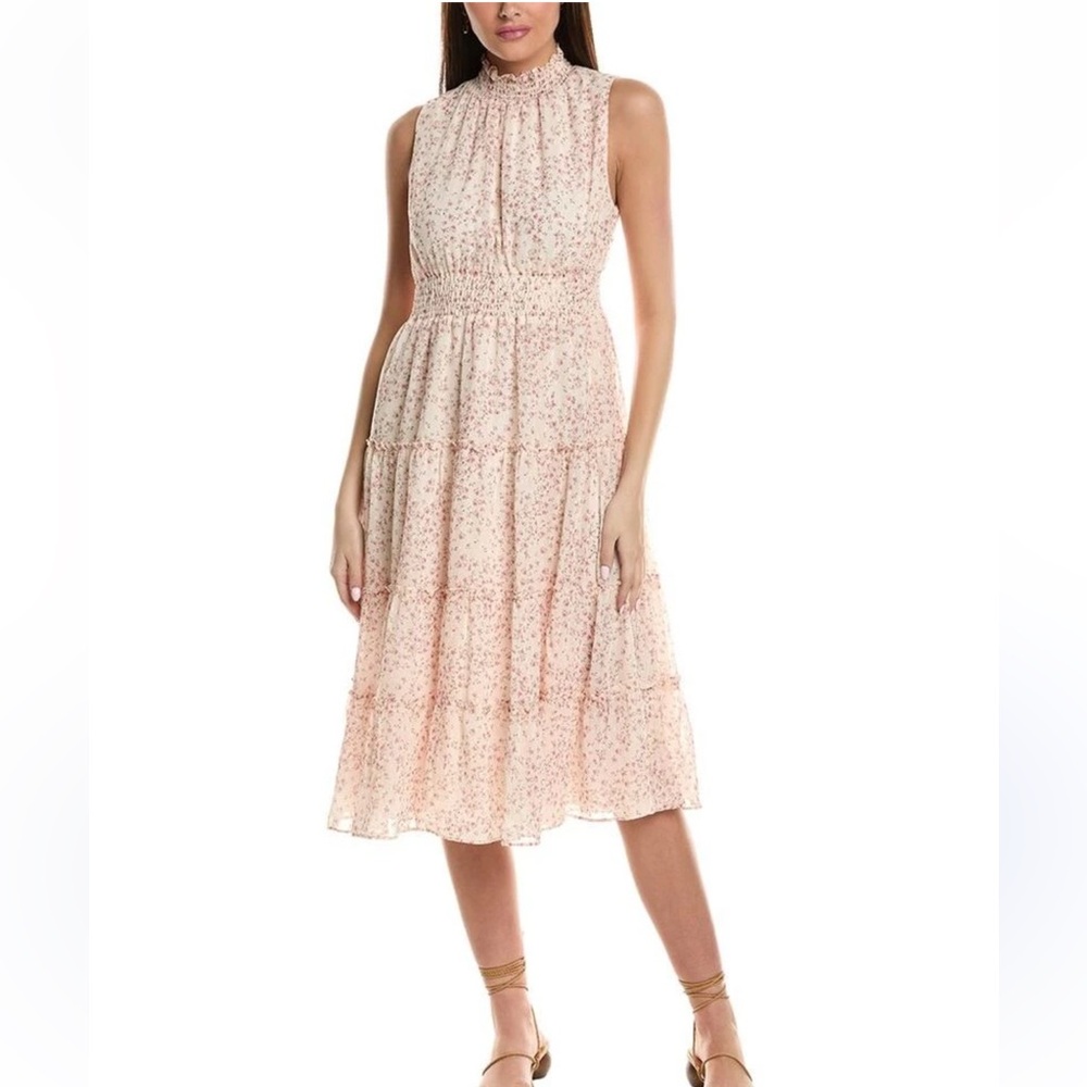 OPT Floral fairy Sleeveless Midi Dress Size M